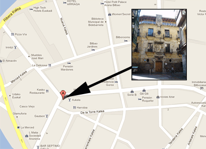 Mapa Centro Cívico de la Bolsa